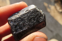 Natural Schorl Black Tourmaline Specimens  x 24 From Zimbabwe