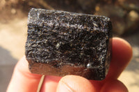 Natural Schorl Black Tourmaline Specimens  x 24 From Zimbabwe