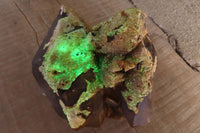 Natural Fluorescent Hyalite Opal Specimen  x 1 From Erongo, Namibia