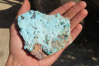 Natural Drusy Chrysocolla & Malachite Dolomite Specimens x 3 From Likasi, Congo