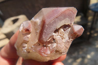 Natural Red Hematoid Quartz Specimens x 24 From Karoi, Zimbabwe