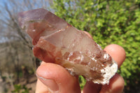 Natural Red Hematoid Quartz Specimens x 24 From Karoi, Zimbabwe