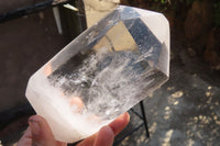 Polished Clear Quartz Crystal Points x 2 From Madagascar