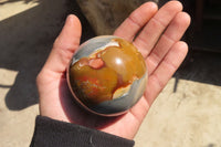 Polished Polychrome Jasper Spheres  x 6 From Mahajanga, Madagascar