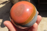 Polished Polychrome Jasper Spheres  x 6 From Mahajanga, Madagascar