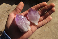 Natural Jacaranda Amethyst Crystals x 35 From Mumbwe, Zambia