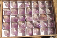 Natural Jacaranda Amethyst Crystals x 35 From Mumbwe, Zambia