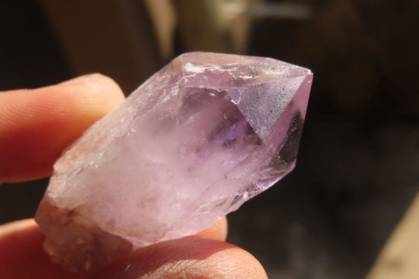 Natural Jacaranda Amethyst Crystals x 35 From Mumbwe, Zambia