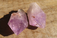 Natural Jacaranda Amethyst Crystals x 35 From Mumbwe, Zambia