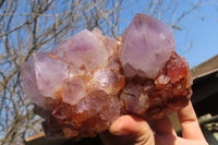 Natural Mixed Spirit Quartz Specimens x 2 From Boekenhouthoek, South Africa