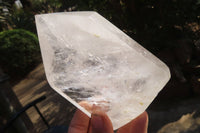 Polished Clear Quartz Crystal Points x 2 From Madagascar