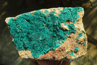 Natural Large Emerald Dioptase Dolomite Specimen  x 1 From Congo