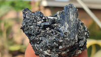 Natural Schorl Black Tourmaline Specimens x 6 From Erongo, Namibia