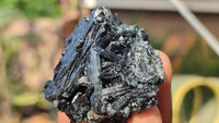 Natural Schorl Black Tourmaline Specimens x 6 From Erongo, Namibia