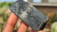 Natural Schorl Black Tourmaline Specimens x 6 From Erongo, Namibia