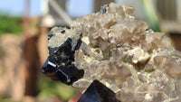 Natural Schorl Black Tourmaline Specimens x 6 From Erongo, Namibia