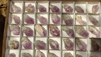 Natural Jacaranda Amethyst Crystals x 35 From Zambia