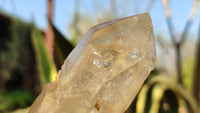 Polished Mixed Quartz Points x 4 From Madagascar