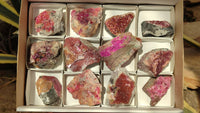 Natural Pink Salrose Cobaltion Dolomite Specimens  x 12 From Kakanda, Congo