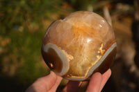 Polished Carnelian Agate Nodules  x 2 From Madagascar