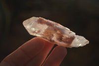 Natural Pink Hematoid Candle Quartz Crystals  x 35 From Madagascar