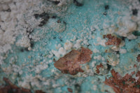 Natural Drusy Chrysocolla Dolomite Specimen x 1 From Likasi, Congo