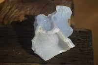 Natural Etched Blue Chalcedony Specimens  x 3 From Nsanje, Malawi