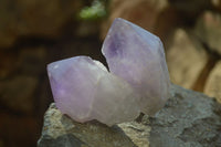 Polished Amethyst Crystals x 12 From Mumbwe, Zambia