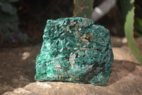 Natural Chatoyant Silky Malachite Specimens  x 4 From Kasompe, Congo