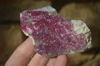 Natural Pink Salrose Cobaltion Dolomite Specimens x 6 From Kakanda, Congo