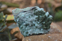 Natural Drusy Chrysocolla & Malachite Dolomite Specimens x 12 From Likasi, Congo