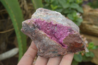 Natural Pink Salrose Cobaltion Dolomite Specimens x 4 From Kakanda, Congo