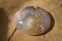 Polished Ocean Flower Agate Gallets  x 12 From Antsahalova, Madagascar