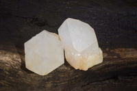 Natural Large Candle Quartz Crystals  x 12 From Madagascar