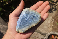 Natural Rough Dumortierite Pieces  x 12 From Mozambique