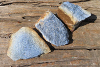 Natural Rough Dumortierite Pieces  x 12 From Mozambique