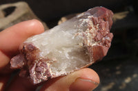 Natural Red Hematoid Quartz Specimens x 24 From Karoi, Zimbabwe