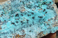 Natural Drusy Chrysocolla Dolomite Specimens x 4 From Likasi, Congo