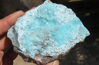 Natural Drusy Chrysocolla Dolomite Specimens x 4 From Likasi, Congo