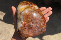 Polished Large Carnelian Agate Display Piece  x 1 From Madagascar