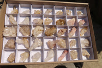 Natural Mixed Quartz Specimens  x 35 From Madagascar