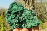 Natural Chatoyant Silky Malachite Specimens  x 6 From Kasompe, Congo