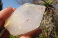 Natural Large Castle Quartz Crystals x 12 From Ambatfinhandrana, Madagascar