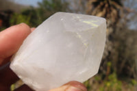 Natural Large Castle Quartz Crystals x 12 From Ambatfinhandrana, Madagascar