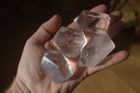 Polished Clear Quartz Crystal Points x 12 From Madagascar