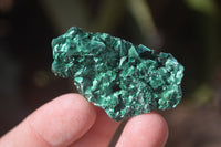 Natural Chatoyant Silky Malachite Specimens  x 35 From Congo