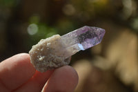 Natural Window Amethyst Crystals  x 35 From Chiredzi, Zimbabwe