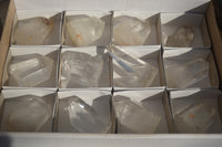 Polished Clear Quartz Crystal Points x 12 From Madagascar