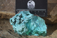 Natural Drusy Chrysocolla Dolomite Specimens x 2 From Likasi, Congo