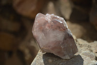 Natural Red Hematoid Quartz Specimens x 24 From Karoi, Zimbabwe